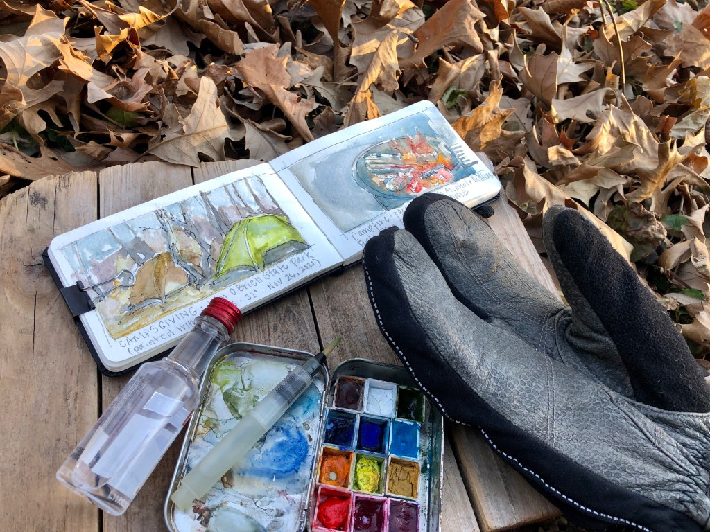 Backpacking Watercolor Kit
